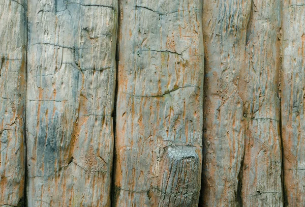 Kunstmatige houtstructuur achtergrond gemaakt van cement — Stockfoto