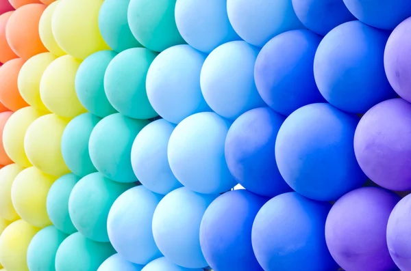 Fondo de globos coloridos — Foto de Stock