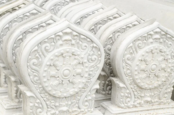 Stack of Thai style stucco — Stock Photo, Image