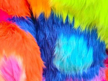 arkaplan için parlak renkli tüyler
