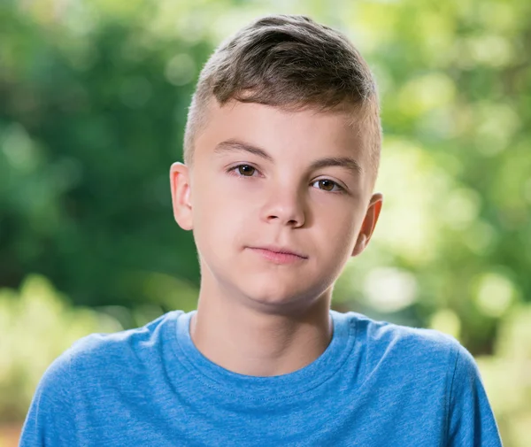 Portrait of teen boy — Stock Photo, Image