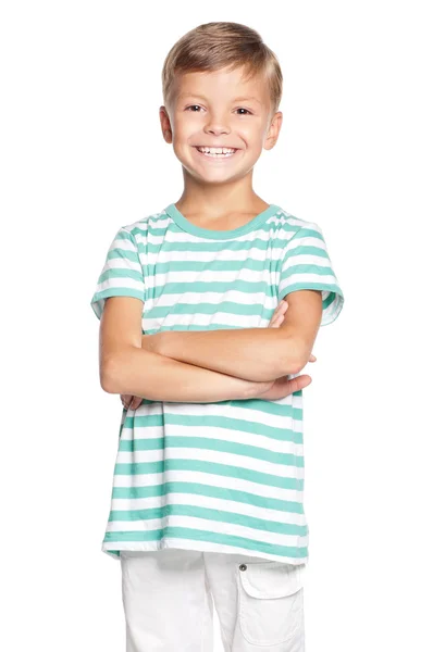 Portrait of boy isolated — Stock Photo, Image