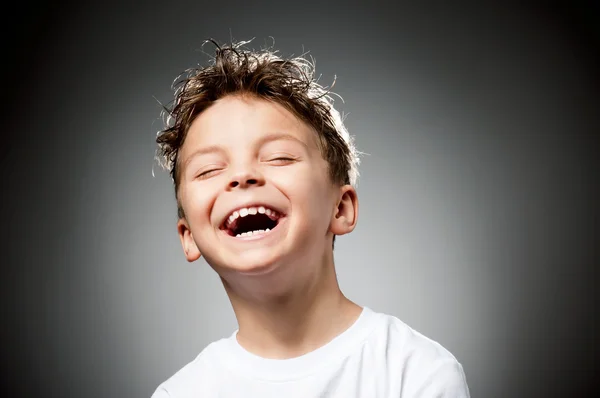 Emotionele jongen — Stockfoto