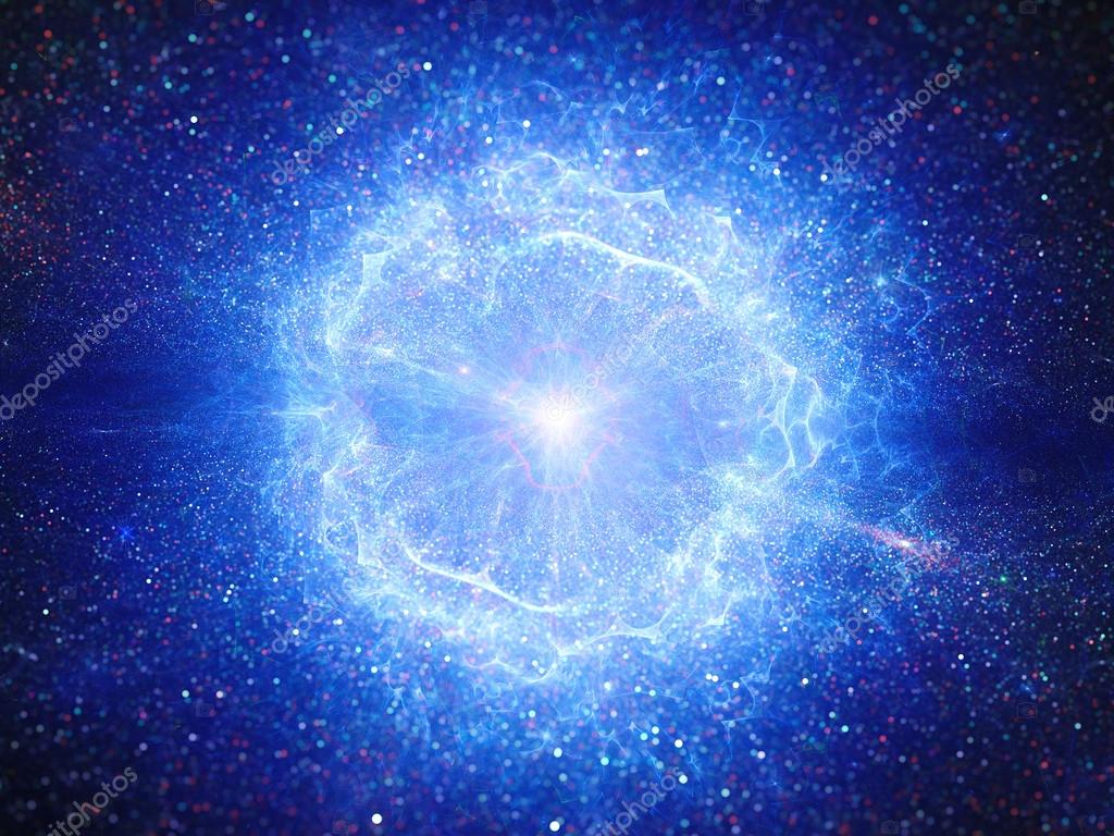 Big bang explosion in space Stock Photo by ©sakkmesterke 104070202