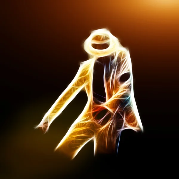 Moonwalker dance style — Stock Photo, Image