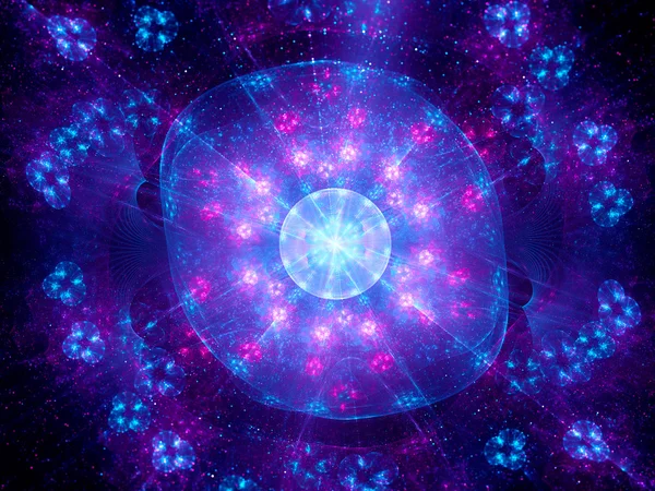Higgs boson fractal artwork — Stock Photo, Image