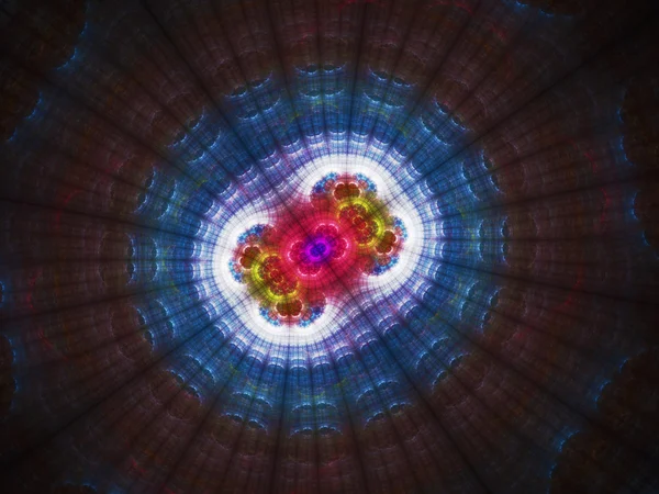 Multicolored fractal art — Stock Photo, Image