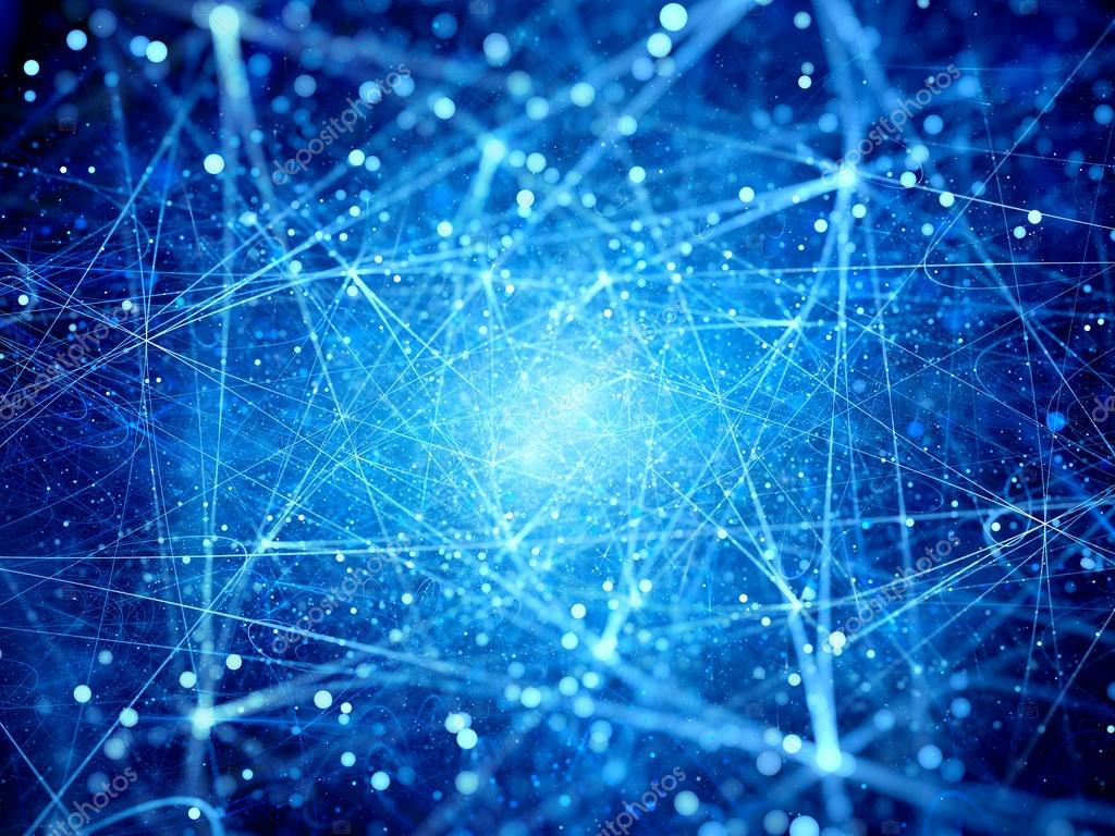 Multiple glowing connections in space — Stock Photo © sakkmesterke 94369426