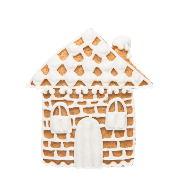 クリスマスのジンジャーブレッドのクッキー ストック画像