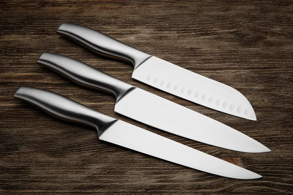 Set of kitchen knives — Stock Photo, Image