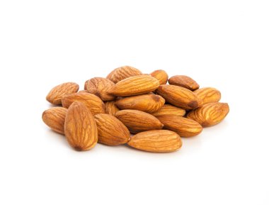 badem fındık izole