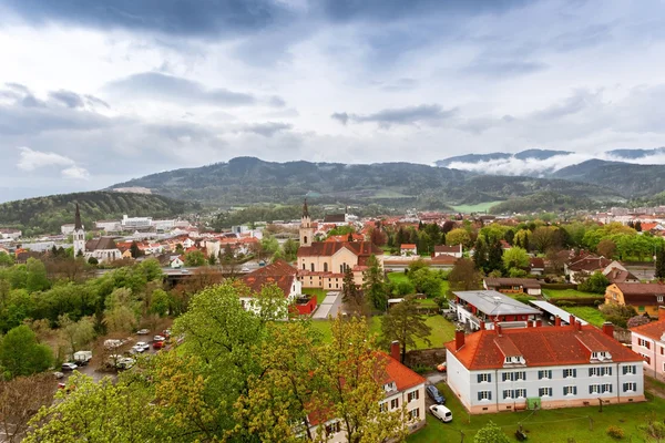 Staré město krajina, Leoben, Rakousko — Stock fotografie