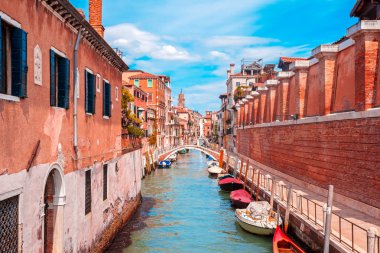 canal Grande ile basilica di santa maria della salute Venedik, İtalya