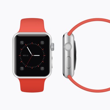 Modern akıllı izle mockup