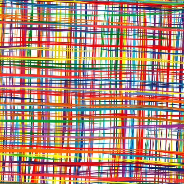 Abstrakte Regenbogen geschwungene Streifen Farbe Linie Hintergrund — Stockvektor