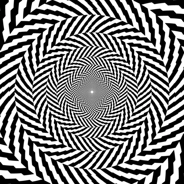 Optik illüzyon siyah beyaz hipnotik satranç arka plan vektör çizim