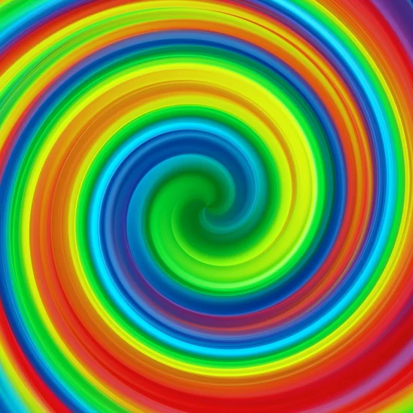 Abstracte kunst swirl regenboog kleur verf achtergrond — Stockfoto