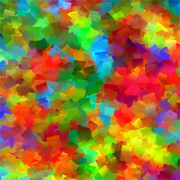 Szivárvány színű geometrikus minta négyzet háttér absztrakt — Stock Fotó