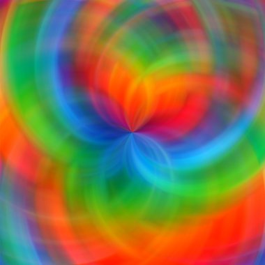 Gökkuşağı rengi boya fractal sanat arka plan