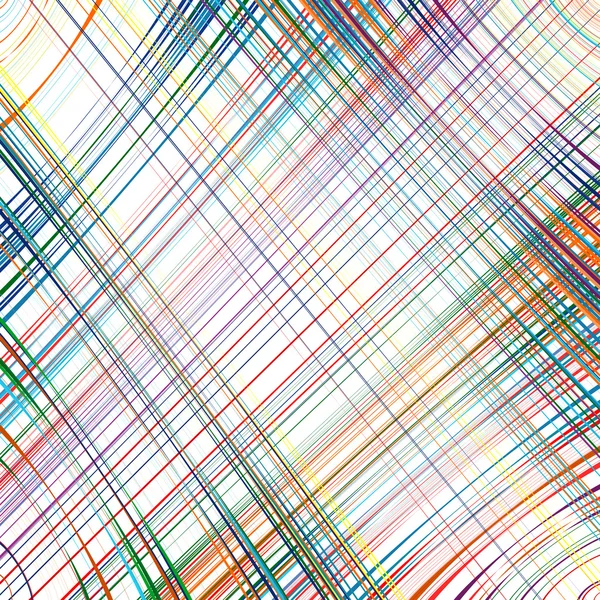 Arco iris abstracto rayas curvas línea de color fondo vertical — Archivo Imágenes Vectoriales