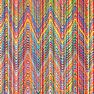 Gökkuşağı renkli çizgiler zikzak çizgiler arka plan ile