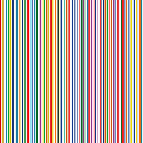 Seamless stripes color line vector rainbow background — Stock Vector