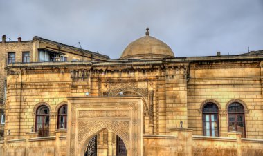Juma Camii eski şehir, Bakü, Azerbaycan