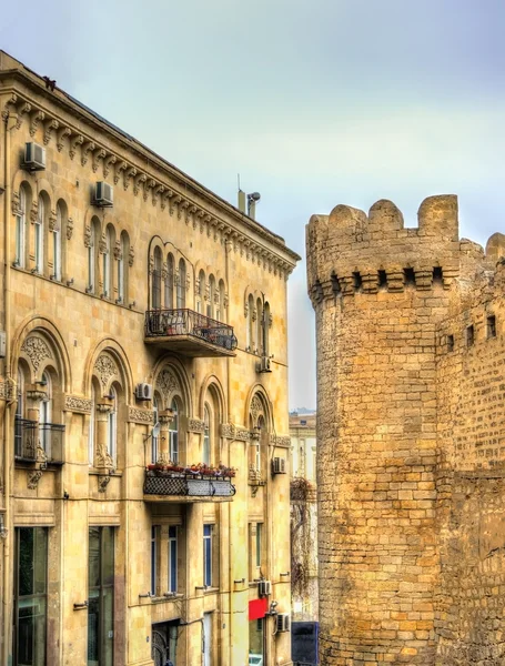 Icheri Sheher, the Old Town of Baku — Stock Photo, Image