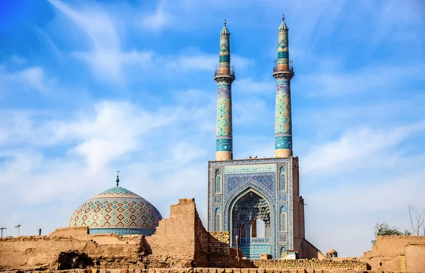 Яздийская мечеть в Иране . — стоковое фото