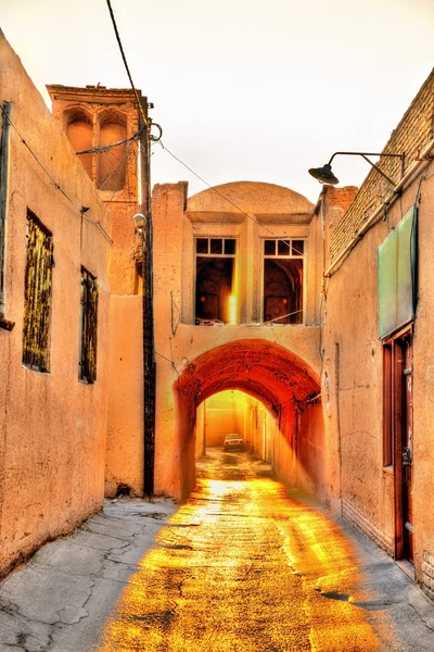 Vieille rue à Yazd, Iran — Photo