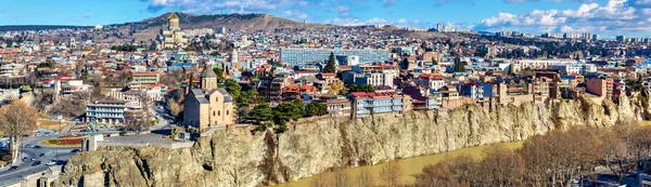 Vista panoramica di Tbilisi, Georgia — Foto Stock