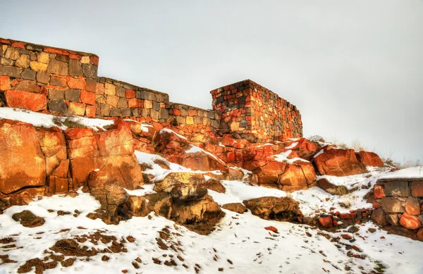 Fortress Erebuni in Yerevan — Stock Photo, Image