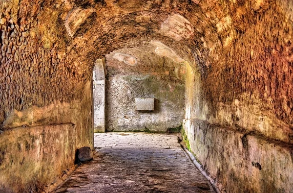 V amfiteátru v Pompejích - Itálie — Stock fotografie