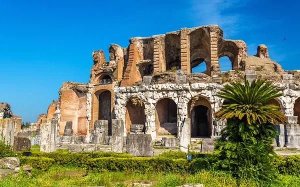 O Anfiteatro de Cápua, o segundo maior anfiteatro romano — Fotografia de Stock