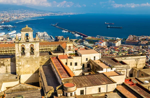 Weergave van de Certosa di San Martino in Napels — Stockfoto