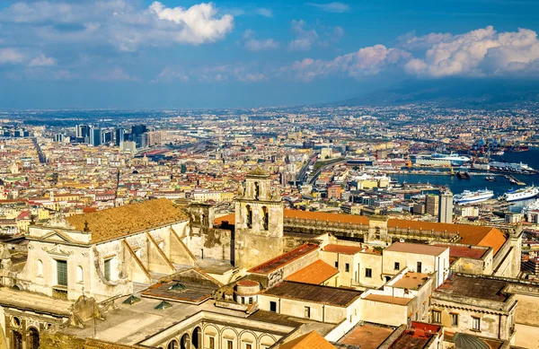 Utsikt over Certosa di San Martino i Napoli – stockfoto