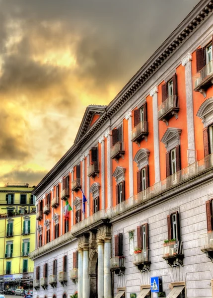 View of Palazzo della Prefettura in Naples — Stock Photo, Image