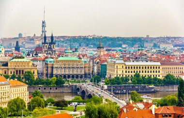 Prague Old Town görünümünü