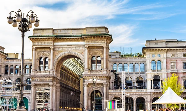 Galleria Vittorio Emanuele II in Milan — Stock Photo, Image