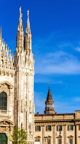 Blick auf die Mailänder Kathedrale - Italien — Stockfoto