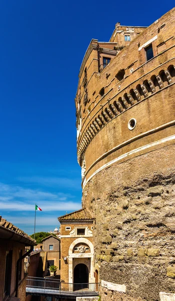Докладна інформація про Castel Сантанджело в Римі — стокове фото