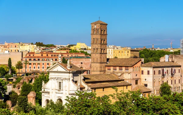 Kerk van Santa Francesca Romana in het Forum Romanum — Stockfoto