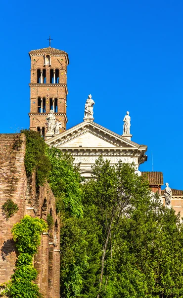 Chiesa di Santa Francesca Romana nel Foro Romano — Foto Stock