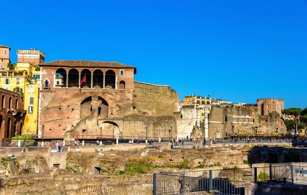 Casa dei Cavalieri di Rodi op het Forum van Augustus in Rome — Stockfoto