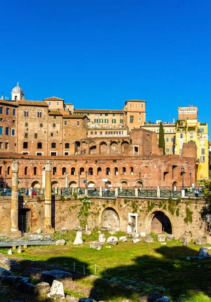 Forum en markt van Trajanus in Rome — Stockfoto