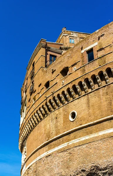 Докладна інформація про Castel Сантанджело в Римі — стокове фото