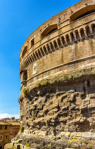 Докладна інформація про Castel Сантанджело в Римі — стокове фото