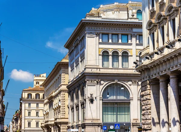 Budovy v centru města Říma — Stock fotografie