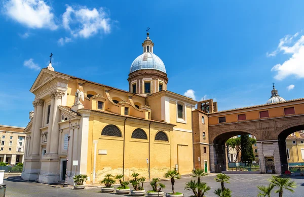 在罗马，意大利的教会圣罗科 — 图库照片