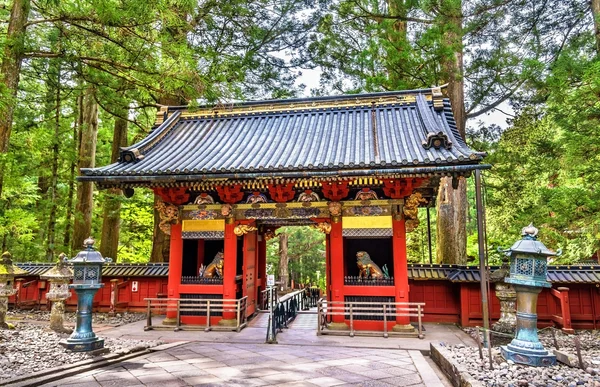 Bráně svatyně Nikko Toshogu — Stock fotografie
